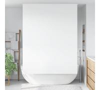 vidaxl shower roller blind water- peva white 160x240 cm bathroom privacy versatile installation space-saving child safety