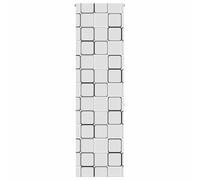vidaXL Shower Roller Blind 70x240 cm Fabric Width 66 cm, shower blind, rollup shower curtain, bathroom shower blind, shower roller shade