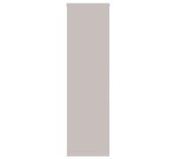 vidaxl shower roller blind 70x240 cm - water-resistant peva, light grey, adjustable, ceiling/window mount, space-saving design