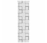 vidaXL Shower Roller Blind 80x240 cm Fabric Width 76 cm