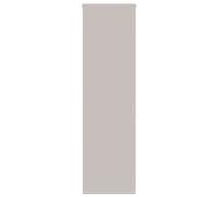 vidaxl shower roller blind 80x240 cm - light grey peva blind for bathroom with space-saving design, water- and child-safe features