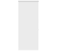 vidaxl shower roller blind 90x240 cm waterproof peva with cassette adjustable height space saving white modern bathroom