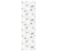 vidaxl shower roller blind grey 70x240 cm fabric water-resistant peva space-saving easy install bathroom curtain privacy