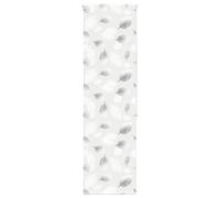 vidaxl shower roller blind grey 80x240 cm fabric privacy modern bathroom