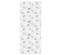 vidaXL Shower Roller Blind-Grey PEVA 110x240 cm-Easy Roll-Up, Privacy & Space-Saving Design