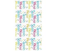 vidaxl shower roller blind - peva fabric - 140x240 cm - water-resistant/easy clean - wall/ceiling/window install - privacy/kids safety