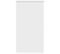 vidaxl shower roller blind/traste-resistant & elegant white PEVA - modify height with 130x240 cm specs
