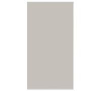 vidaxl shower roller blind - water resistant peva fabric - 120x240 cm roller shade - light grey - versatile installation