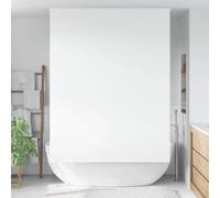 vidaxl shower roller blind water-resistant peva white 160x240 cm bathroom privacy versatile installation space-saving child safety