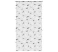 vidaxl shower roller blind 120x240 cm - water-resistant peva material - grey modern bathroom decor - space-saving cassette design