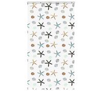 vidaxl shower roller blind with cassette - 120x240 cm, multicolour PEVA fabric, elegant water- bathroom blinds