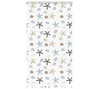 vidaxl shower roller blind with cassette - 120x240 cm, multicolour PEVA fabric, elegant water-resistant bathroom blinds