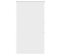 vidaXL Shower Roller Blind with Cassette 130x240 cm Fabric Width 126 cm