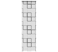 vidaxl shower roller blind - water- peva multicolour fabric 60x240 cm with cassette - space-saving privacy solution for modern bathrooms