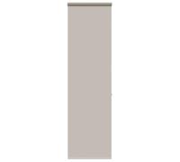 vidaxl shower roller blind with cassette - light grey PEVA 60x240 cm, water- bathroom privacy curtain with child-safe feature