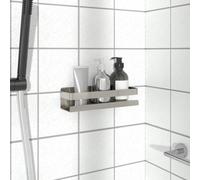 Vidaxl Shower Shelf 23X6.5X6 Cm Brushed 304 Stainless Steel