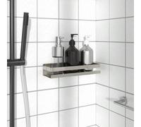 Vidaxl Shower Shelf 30X10X6 Cm Brushed 304 Stainless Steel