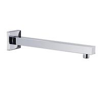 vidaXL Stainless Steel 201 Shower Support Arm - 30cm Stability Bar, Chrome Plated, G 1/2" Connection
