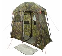 (camouflage) vidaXL Shower Tent 2-Person Patio Privacy Tent Toilet Tent Shelter Waterproof