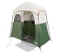 vidaXL Shower Tent 2-Person Green Waterproof, Green