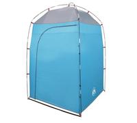 vidaXL Shower Tent Blue Waterproof