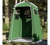 vidaXL Shower Tent Green Waterproof