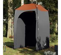 vidaXL Shower Tent Grey Waterproof