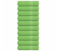 vidaXL Shower Towels 10 pcs Apple Green 70x140 cm 360 gsm 100% Cotton towel