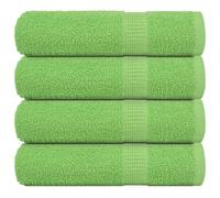 vidaXL Shower Towels 4 pcs Apple Green 70x140 cm 360 gsm 100% Cotton towel