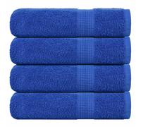 vidaXL Shower Towels 4 pcs Blue 70x140 cm 360 gsm 100% Cotton towel