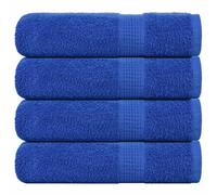 vidaXL Shower Towels 4 pcs Blue 70x140 cm 360 gsm 100% Cotton towel