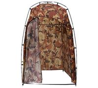 vidaXL Shower/WC/Changing Tent Camouflage Convenient Storage Comfortable Outdoor Recreation Whitewater Rafts Inflatable Rowing Boat With Cushions