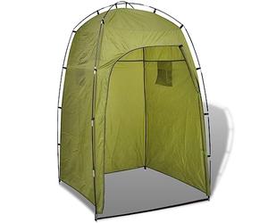 vidaXL Shower/WC/Changing Tent Green