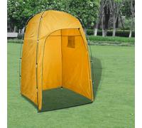 vidaXL Shower WC Changing Tent Yellow