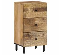 vidaXL Side Cabinet 40x33x75 cm Solid Wood Mango