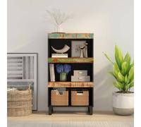 vidaXL Side Cabinet 60x33x107 cm Solid Wood Reclaimed