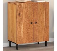 vidaXL Side Cabinet 60x33x75 cm Solid Wood Acacia