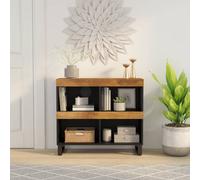 vidaXL Side Cabinet 85x33x75 cm Solid Wood Mango