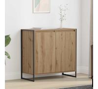 vidaXL Side Cabinet Artisian Oak 79 x 36 x 75 cm Engineered Wood