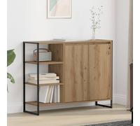 vidaXL Side Cabinet Artisian Oak 96.5 x 30 x 75 cm Engineered Wood