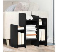 vidaXL Side Cabinet Black oak 60 x 26 x 60 cm Engineered wood