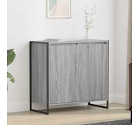 vidaXL Side Cabinet Grey Sonoma 79 x 36 x 75 cm Engineered Wood