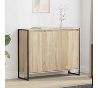 vidaXL Side Cabinet Sonoma 96.5 x 30 x 75 cm Engineered Wood