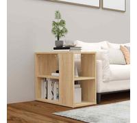 vidaXL Side Cabinet Sonoma Oak 60x30x50 cm Engineered Wood