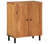 vidaXL Side Cabinet Storage Cabinet Cupboard Side Board Solid Wood Acacia