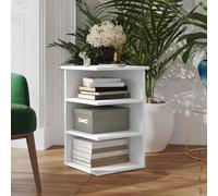 Vidaxl Side Cabinet White 35X35X55 Cm Engineered Wood