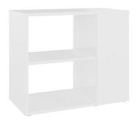 vidaXL Side Cabinet White Chipboard Indoor Furniture Storage Cabinet Unit