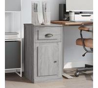 vidaXL Side Cabinet with Drawer Grey Sonoma 40x50x75 cm Engineered Wood