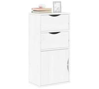 Side Cabinet with Drawer ODDA Solid Wood Pine Sideboard Cabinet vidaXL