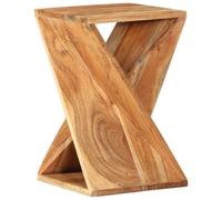 vidaXL Solid Wood Acacia Side Table Nightstand Accent Coffee Couch End Table